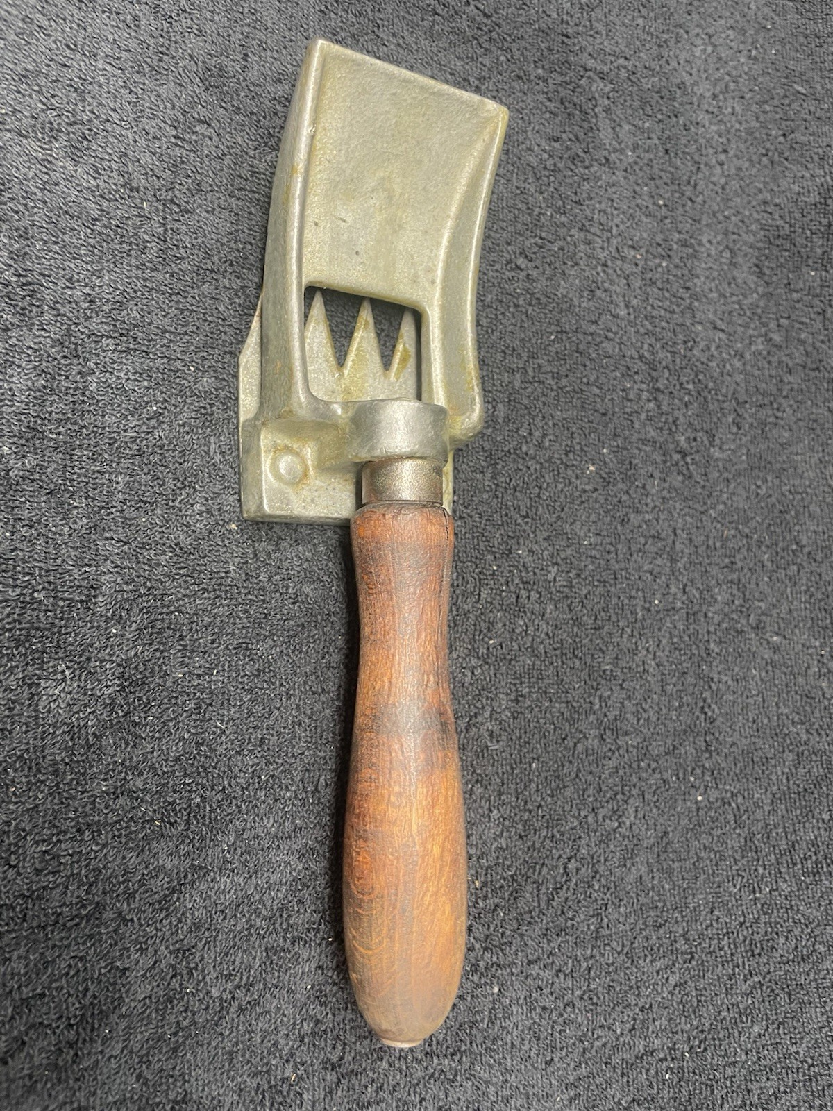 Early Wood Handle Ice Shaver