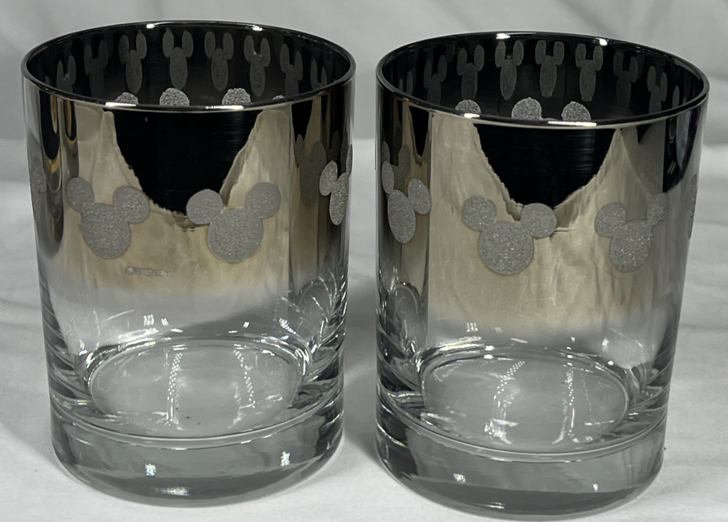Disney Mickey Mouse Replacement Glasses Set Of 2 4.125" Tall