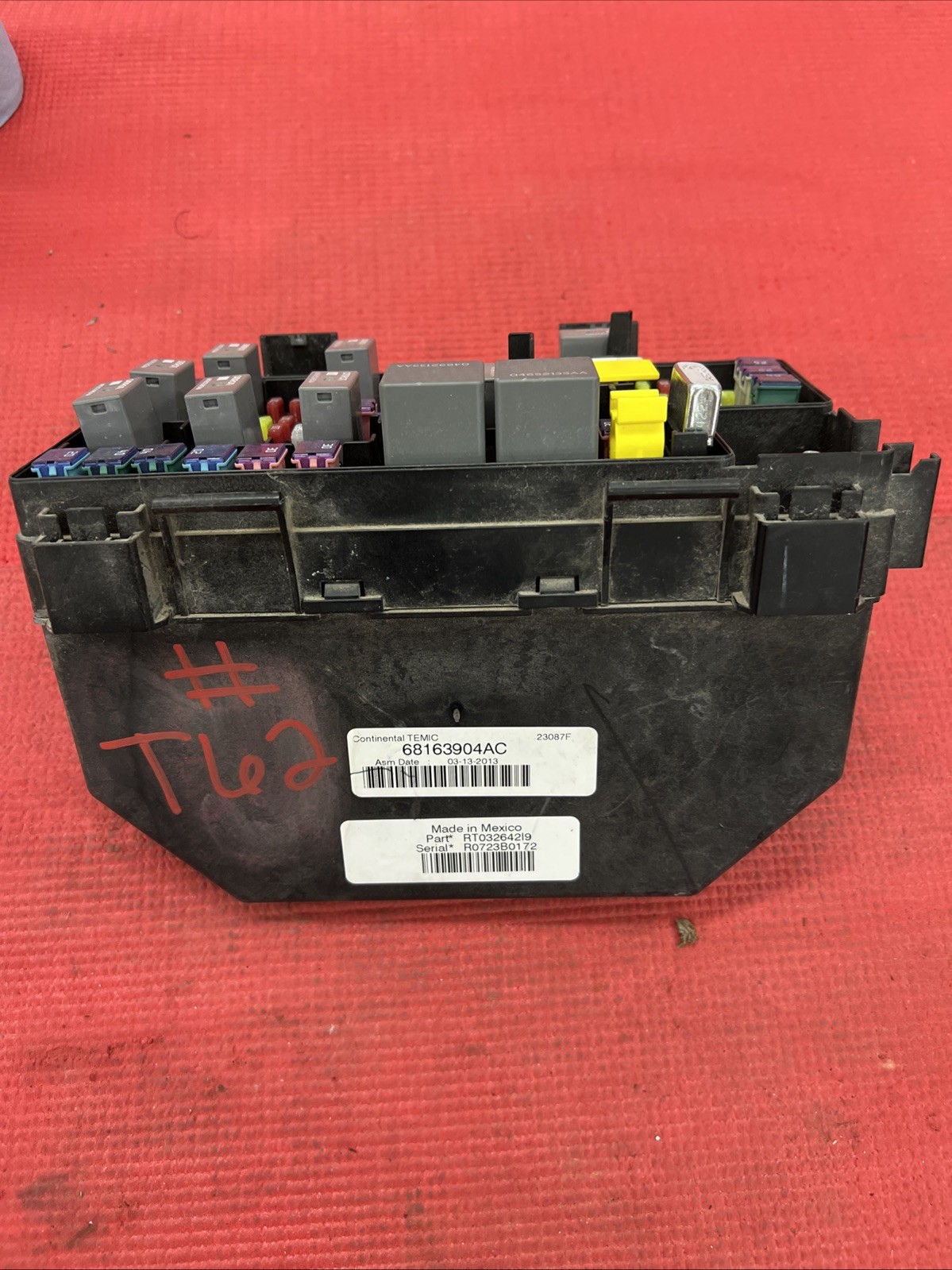 13 CARAVAN TOWN & COUNTRY TIPM TOTALLY INTEGRATED POWER MODULE 68163904AC # T62