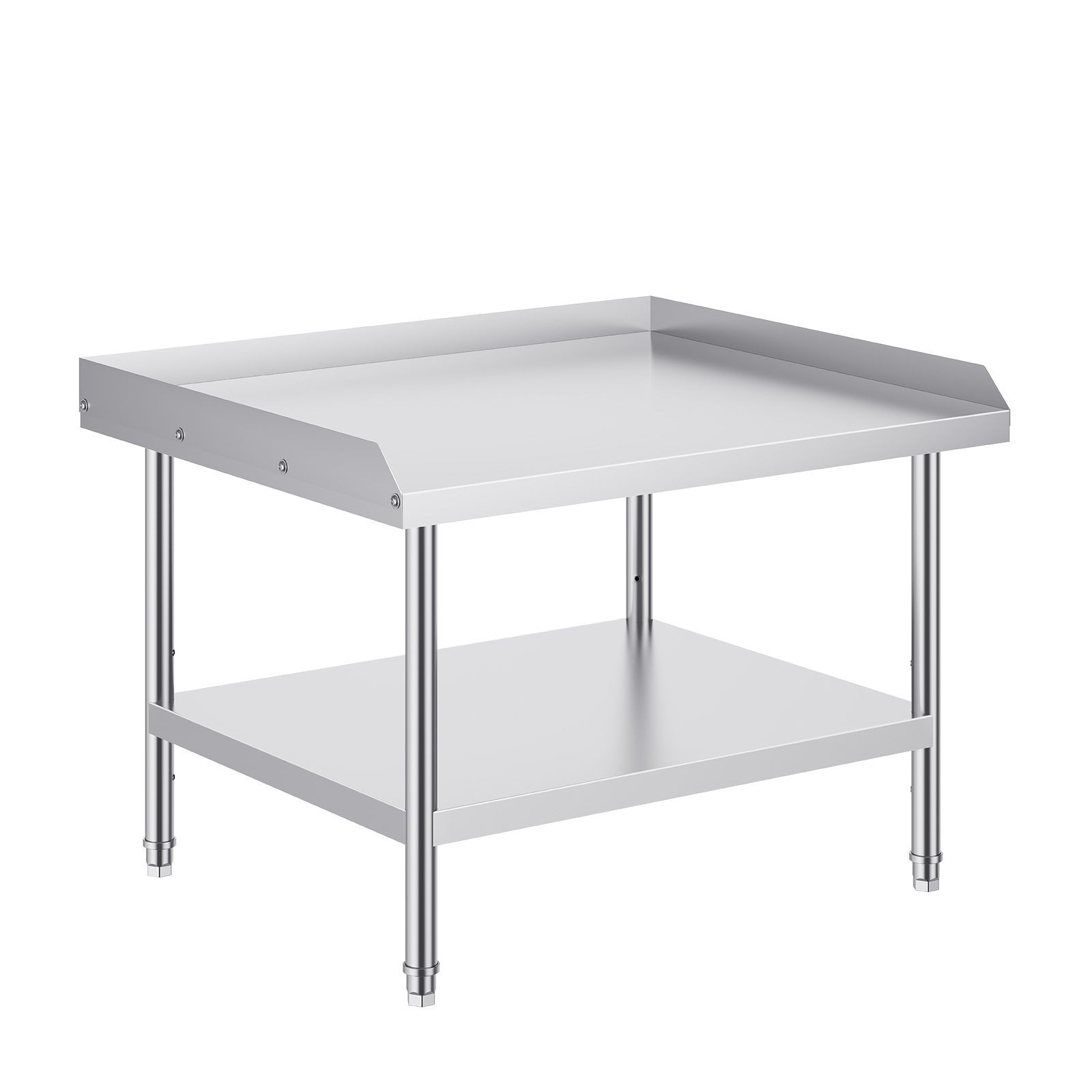 30x36in Stainless Steel Work Table with Adjustable Shelves
