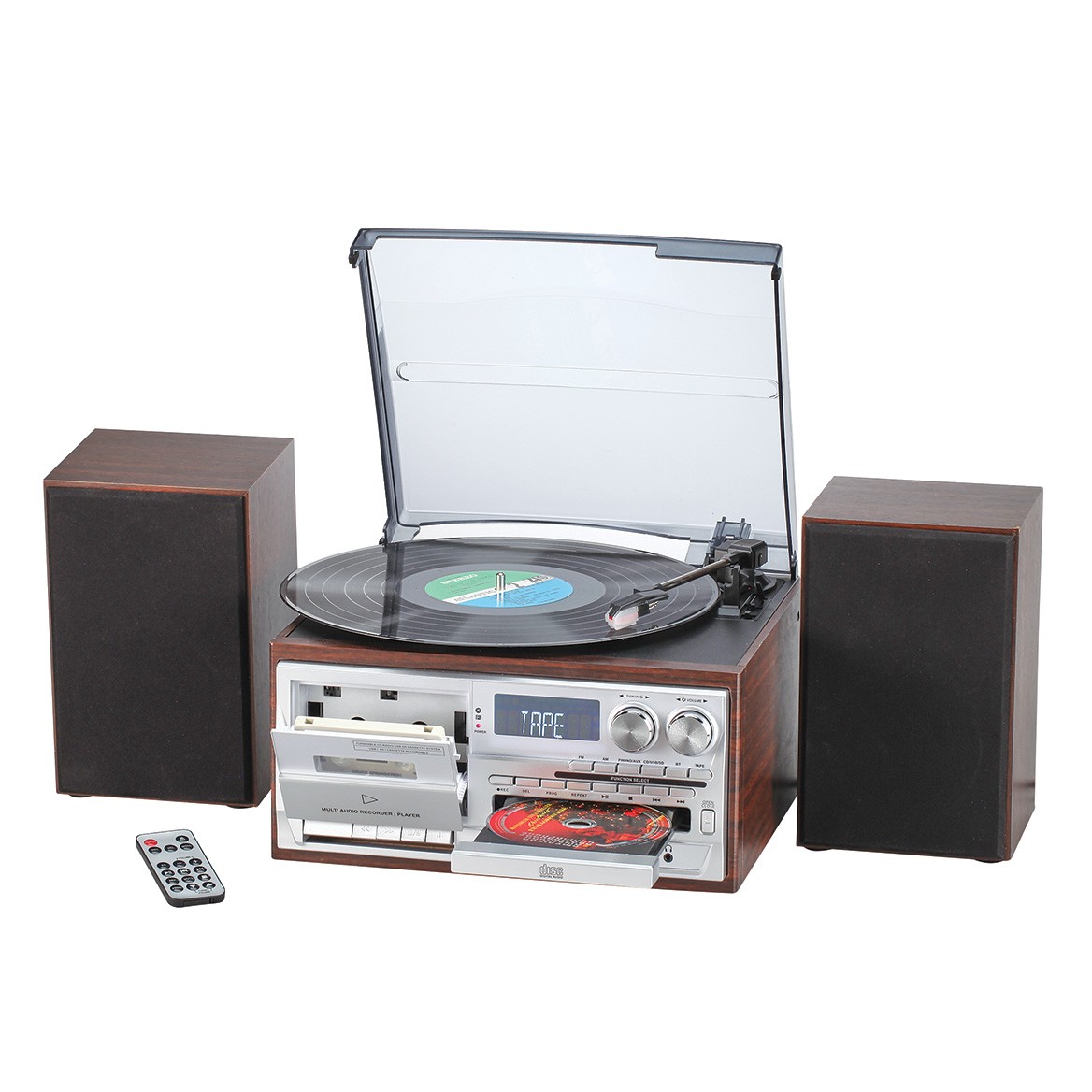 Multimedia Player with External Speakers by OakRidge