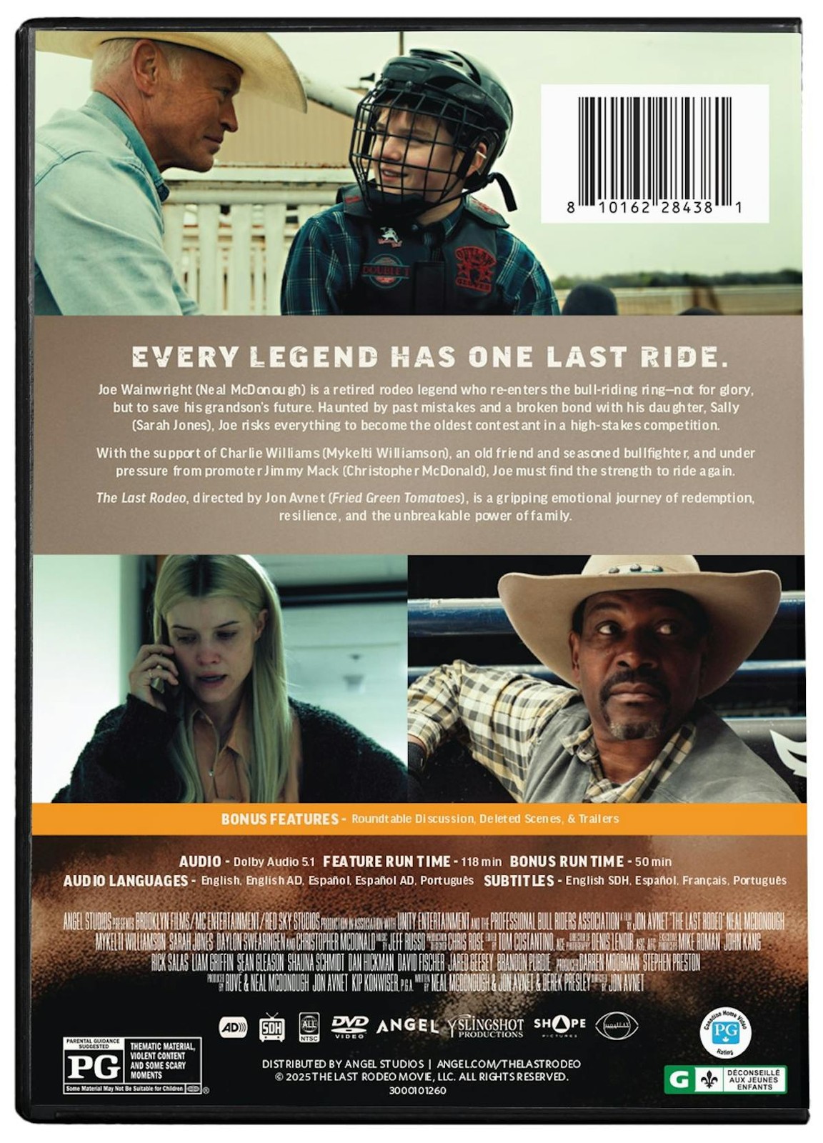 THE LAST RODEO DVD NEW