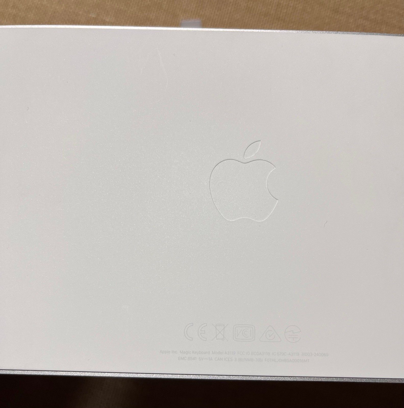 Apple Magic Keyboard Model A3119 W/ Touch ID & Numeric Keypad, White, Never Used