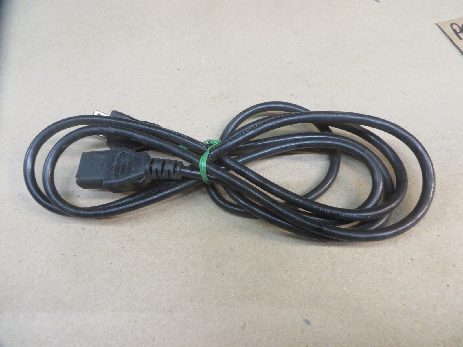 P C TOWER POWER CORD 6 FT. STANDARD 3 CAVITY USA