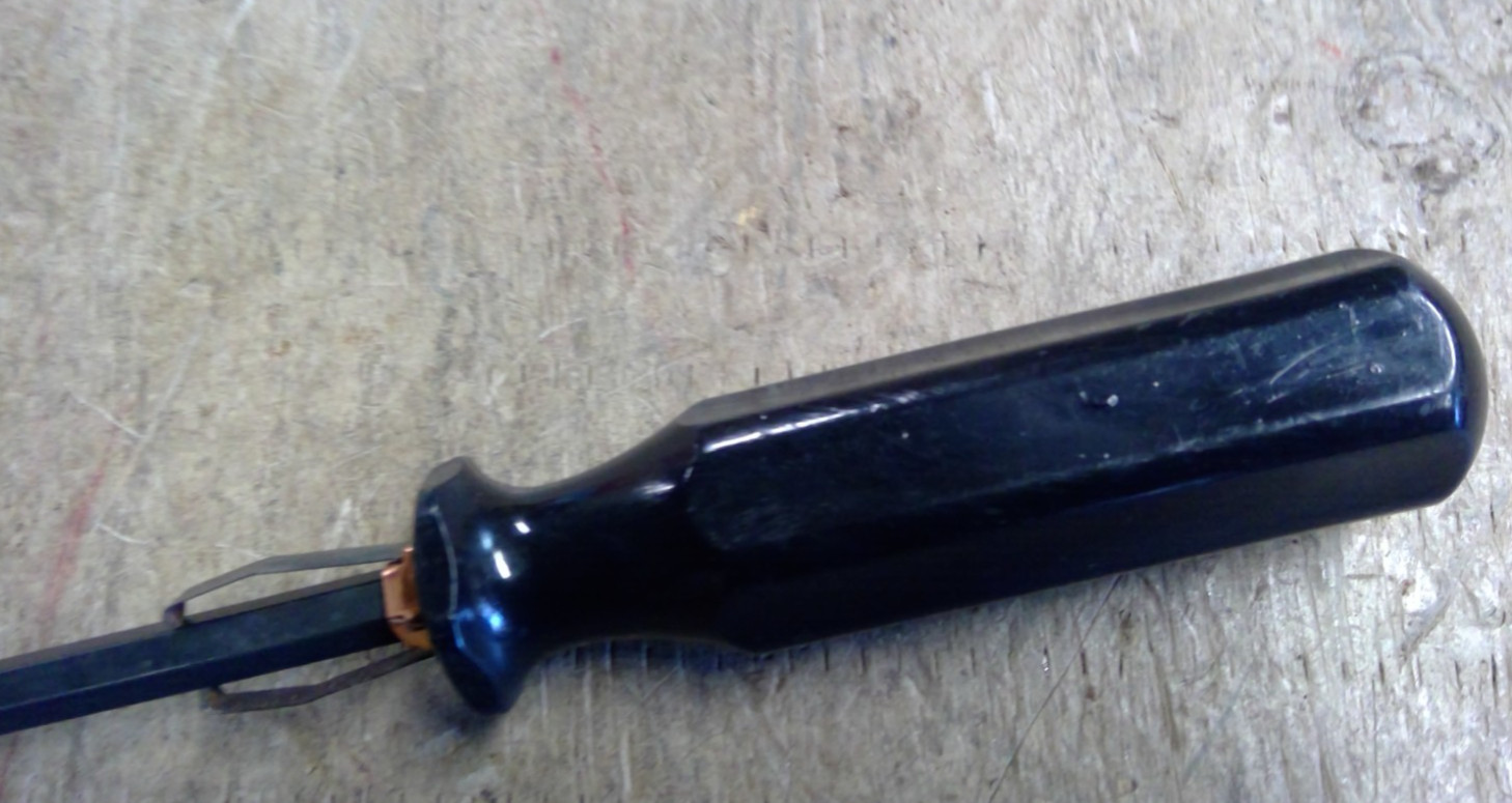 12 1/2" Hold E Zee slotted screwdriver TH-8 Upson tools USA made