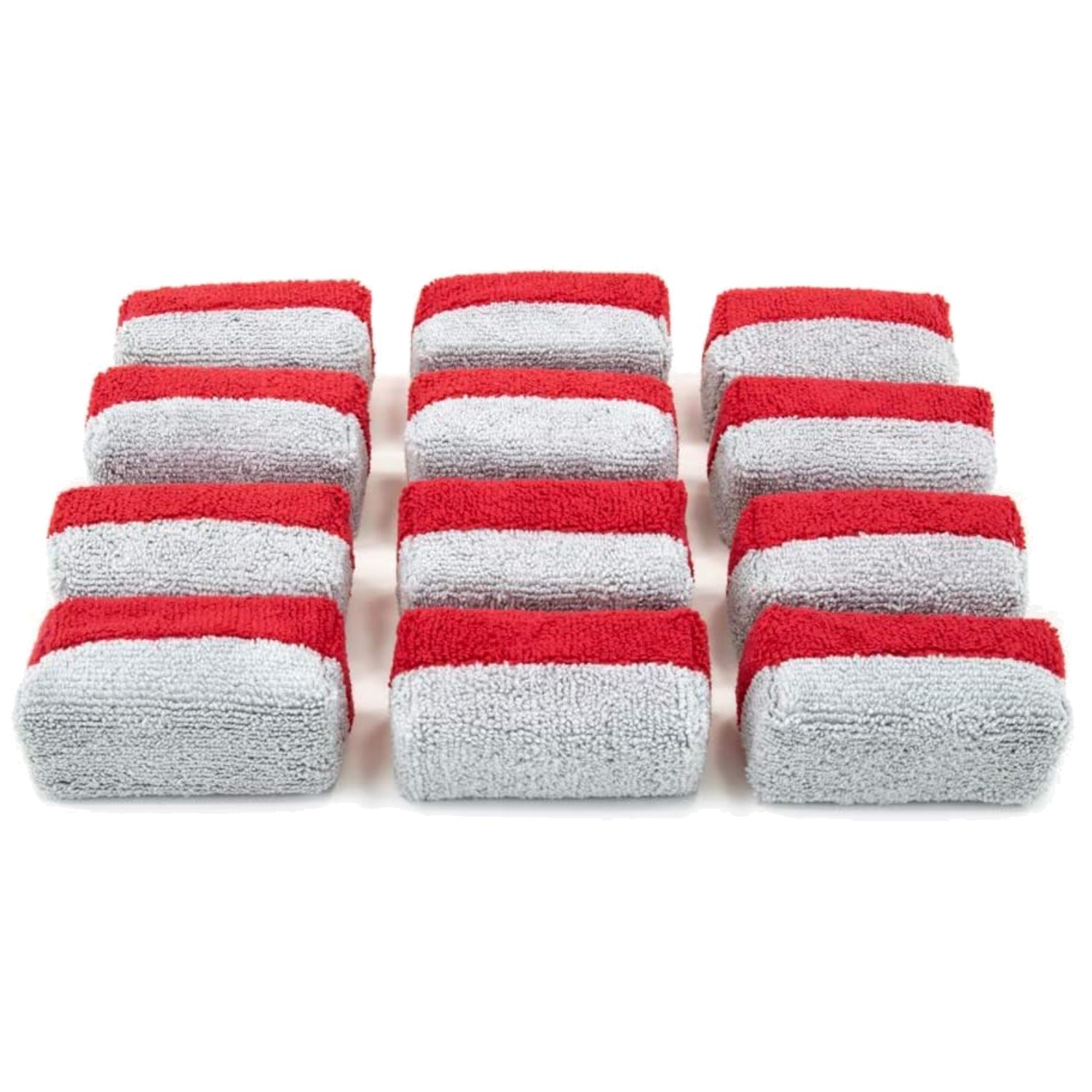 Coating Product Saver Applicator Sponge | 12 Pack | Red/Gray