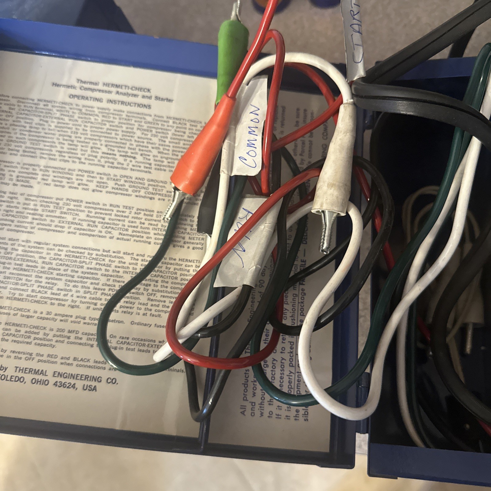 Thermal Engineering Hermeti Check model 2000A testing system