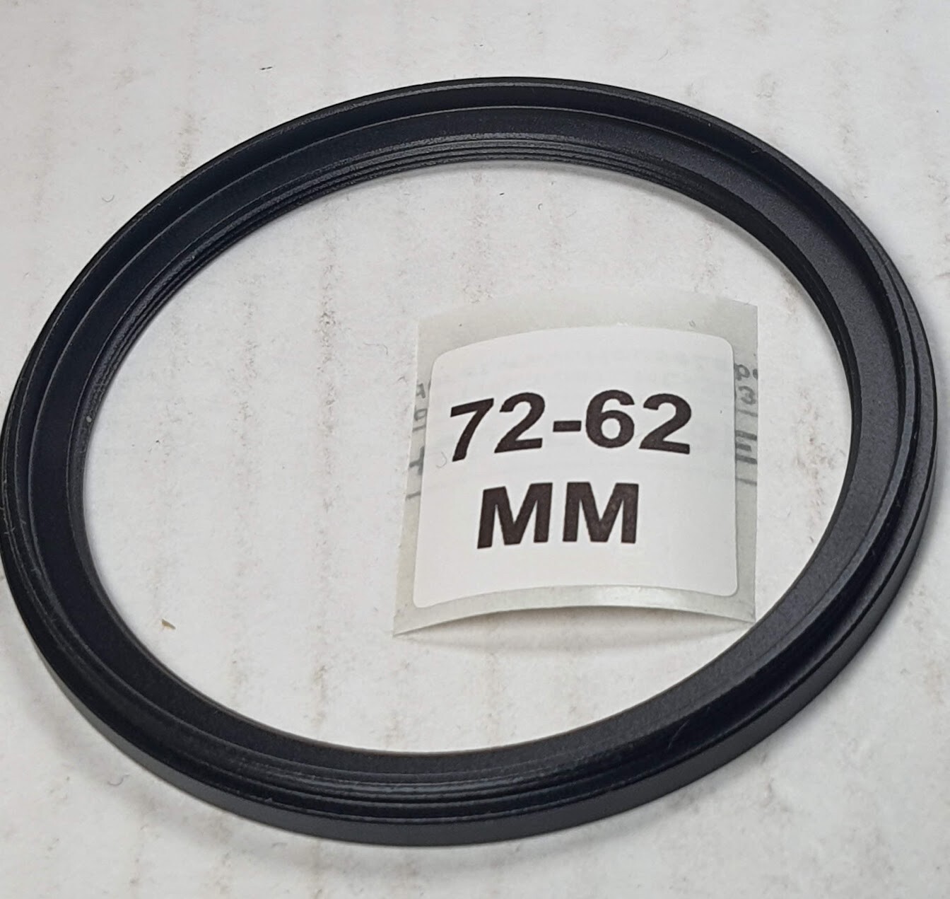 72-62mm Step-Down Lens Filter Converter Adapter Ring 72mm-62mm Metal E72 to E62