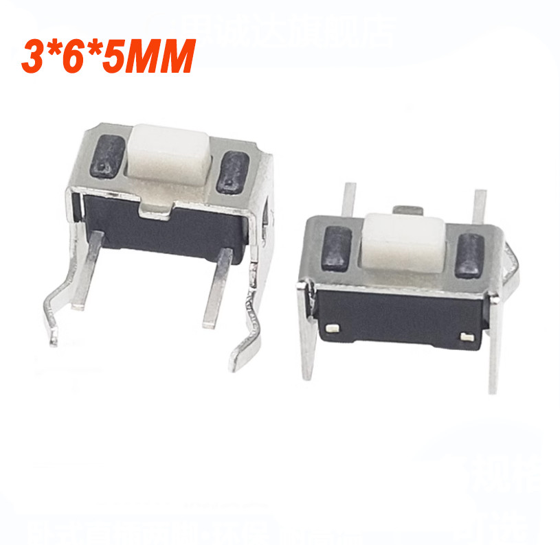 Tactile Push Button Switch Micro Momentary Tact Side Press Bracket Switch 3*6*5