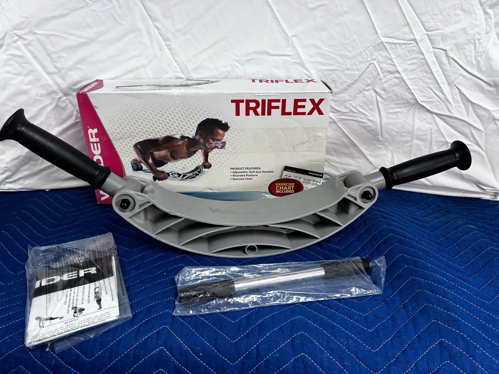 Weider TRIFLEX The Ultimate Upper-Body Workout - Push-Up Bar