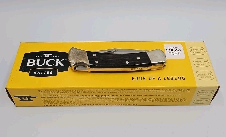 Hornady Buck 110 Knife #99126 420 HC Stainless Steel With Import Sheath