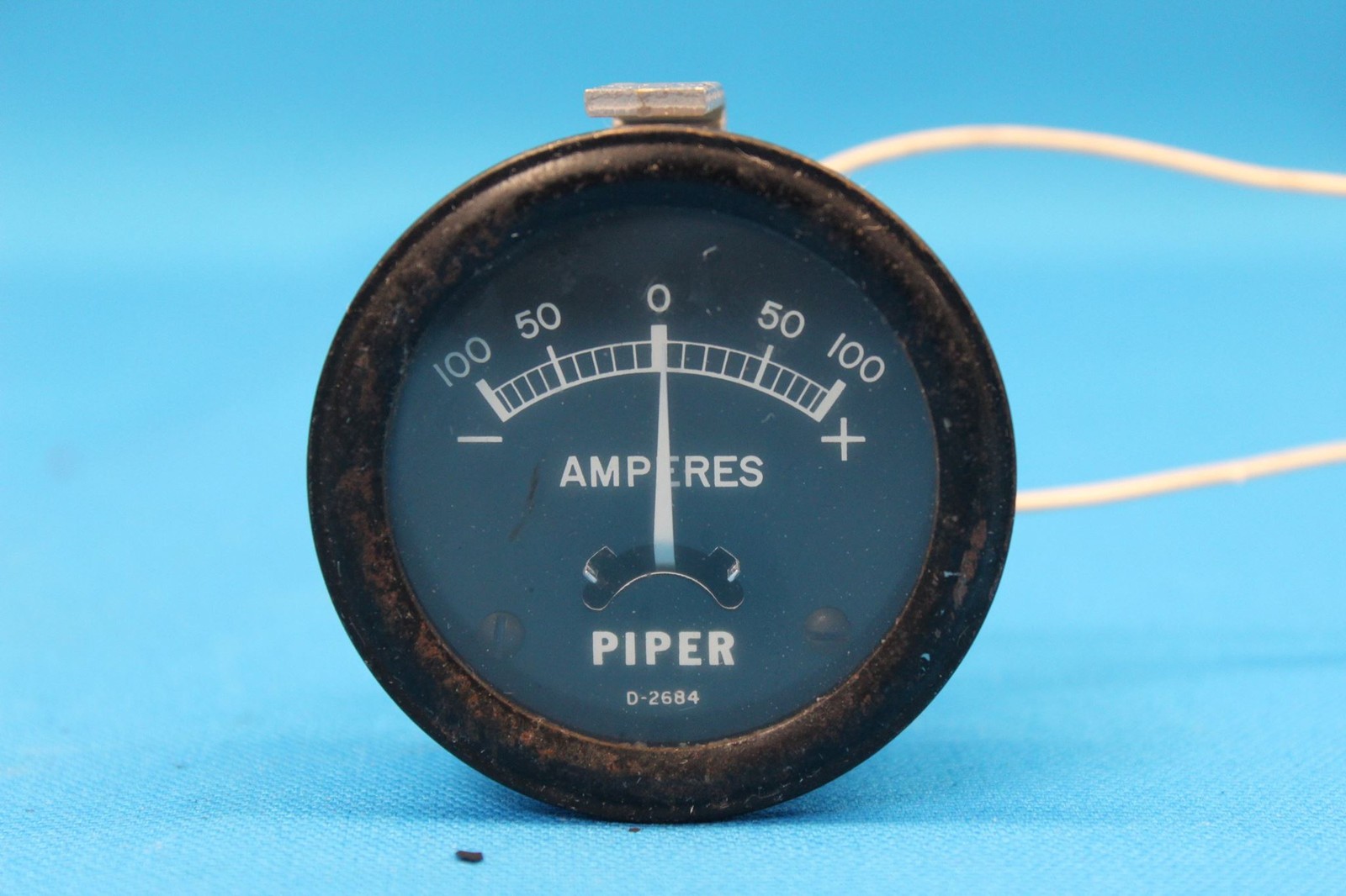 Used Piper Aircraft Ammeter/Indicator Core, p/n D2684 (25798)