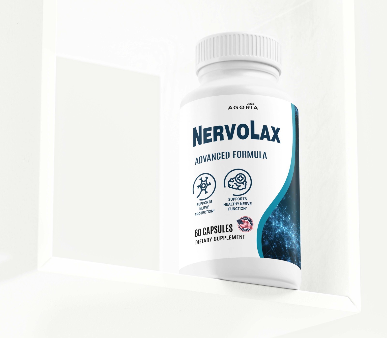 ( 6 Pack )Nervolax Capsules - Advanced Nerve Health Support & Comfort Supplement