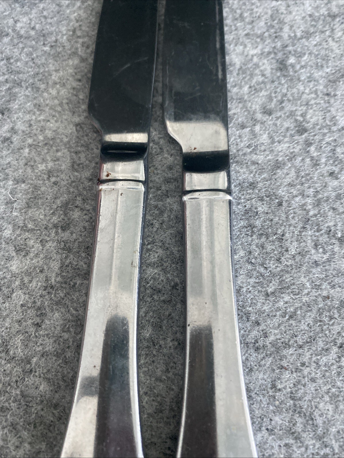 2 pcs Heritage Mint Saffrano Dinner Forks Flatware 18/10 Stainless