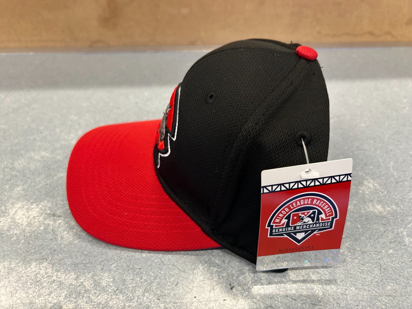 Outdoor Cap MIN-350 MiLB Minor League Baseball Hat - Carolina Mudcats - YOUTH