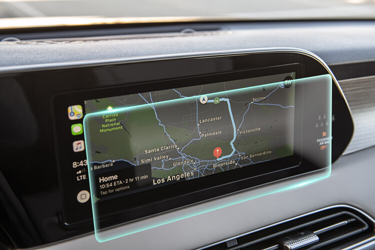 Crystal Clear Screen Protector for 2020 Hyundai Palisade Vehicle Navigation