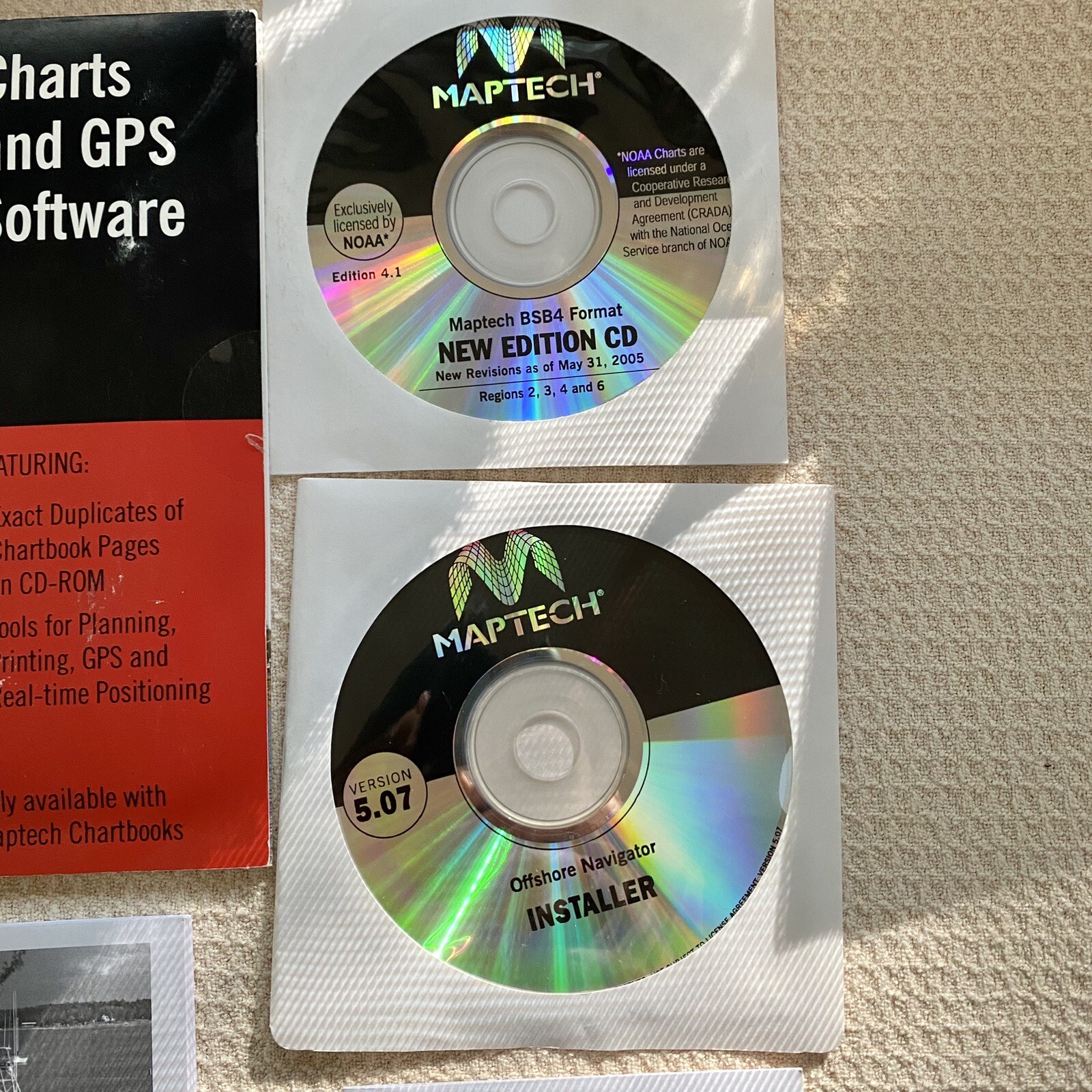 MapTech Digital ChartKit 2005 Region 4 Chesapeake & Delaware Bays BSB4 Format
