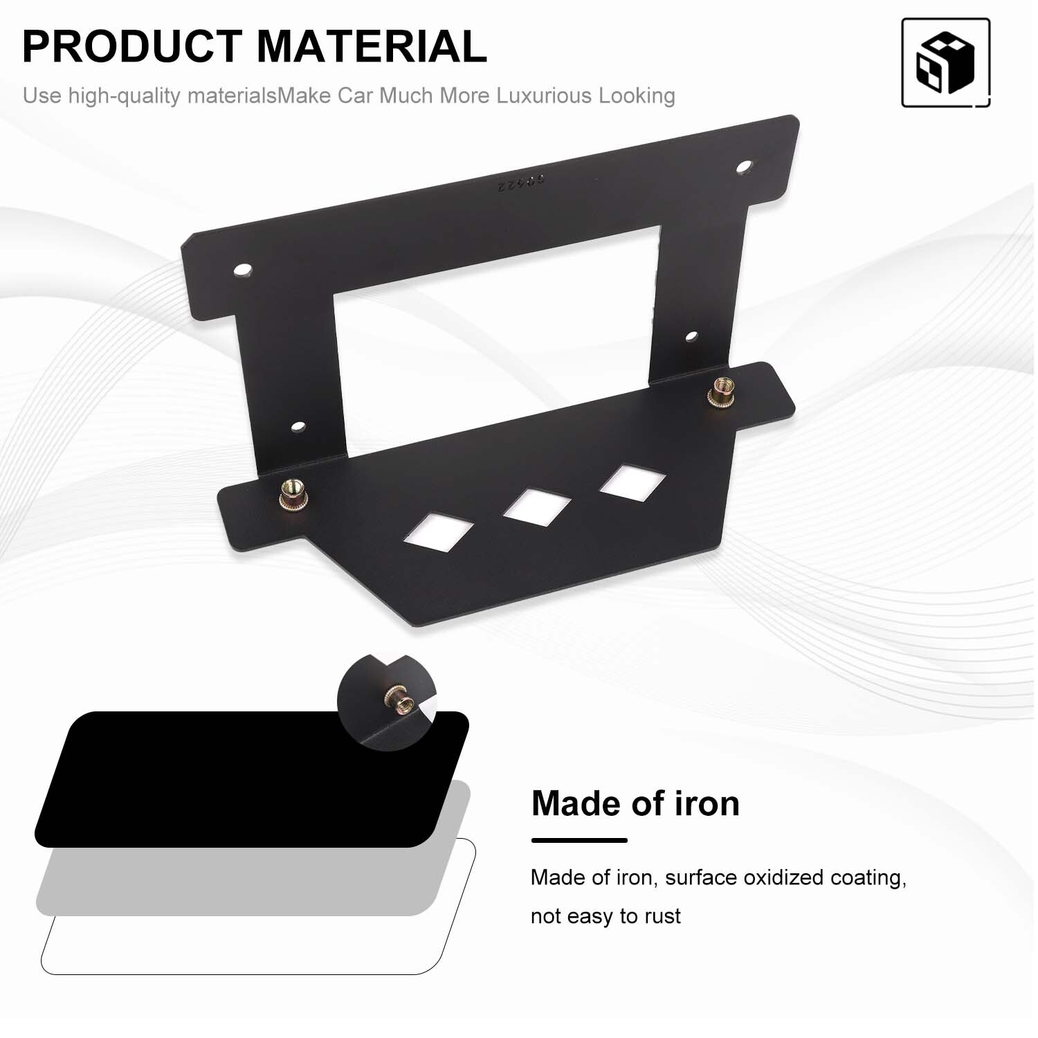 Front License Plate Frame Holde License Mount Bracket For Ford Mustang 2024-2025