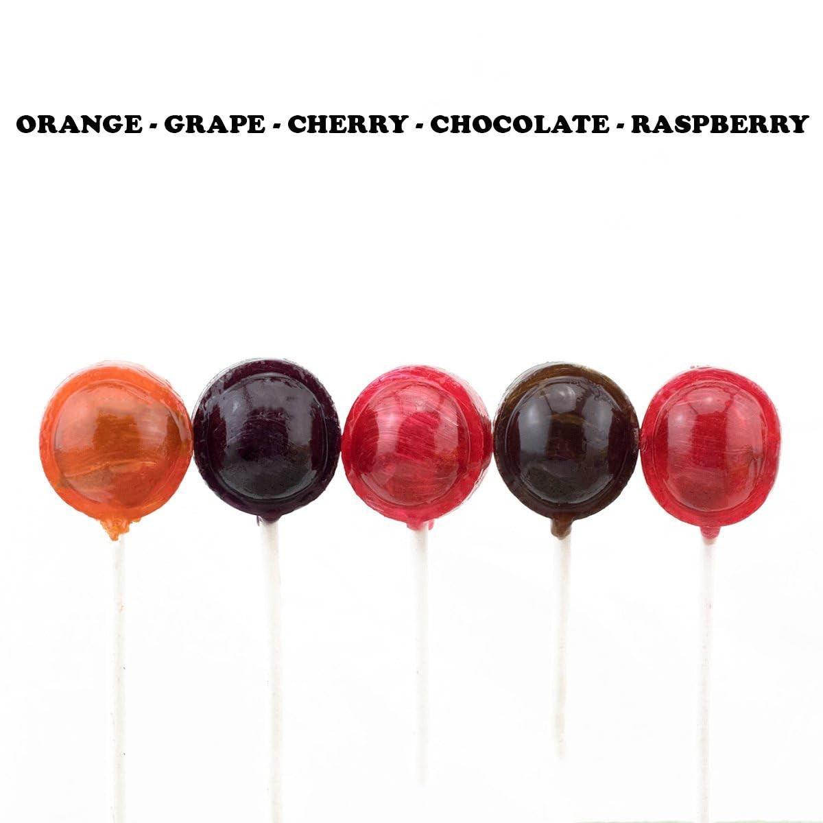 Classic Roll Pops with Chocolate Center, Bulk Bag 22 Count – Assorted Fruit F...