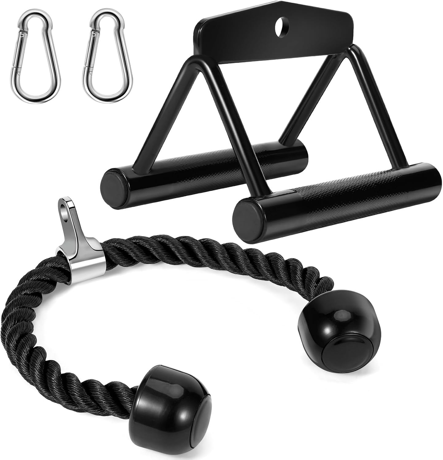 Accesorios Maquina de Poleas Gimnasio Manijas Cuerda Tríceps Barra Recta V Bar