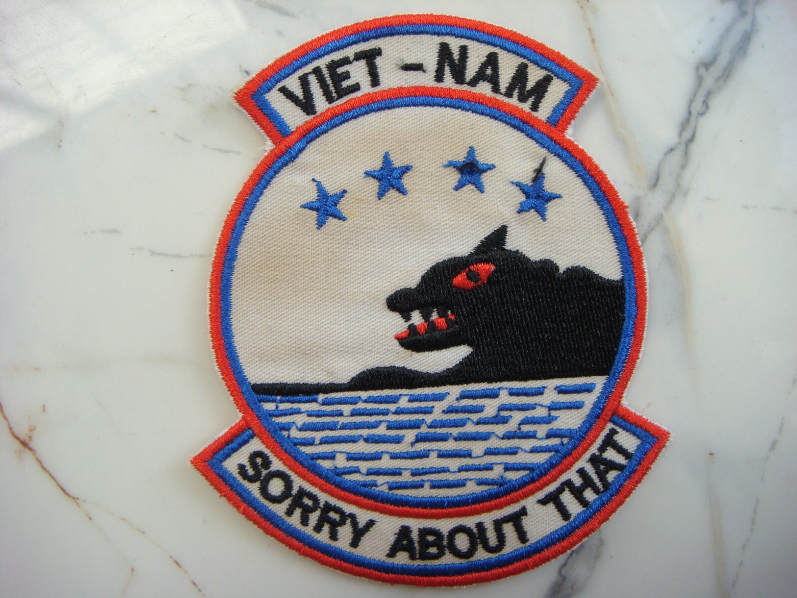 US 5th SPECIAL FORCES Grp  SORRY ABOUT THAT, VIETNAM WAR PATCH
