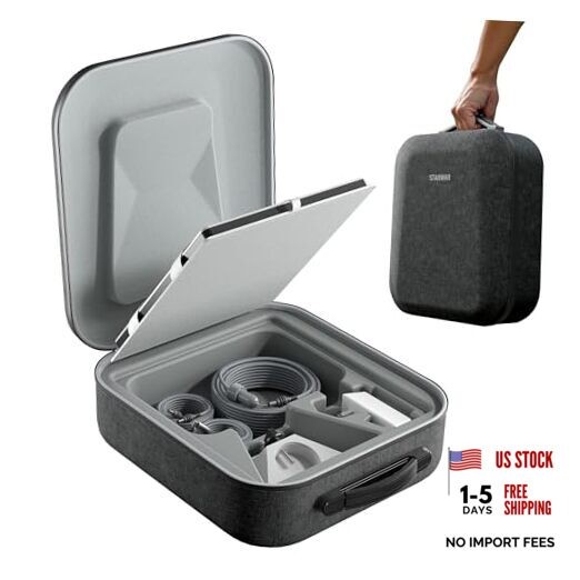 Starlink Mini Case, Protective Storage Bag for Starlink Mini Black