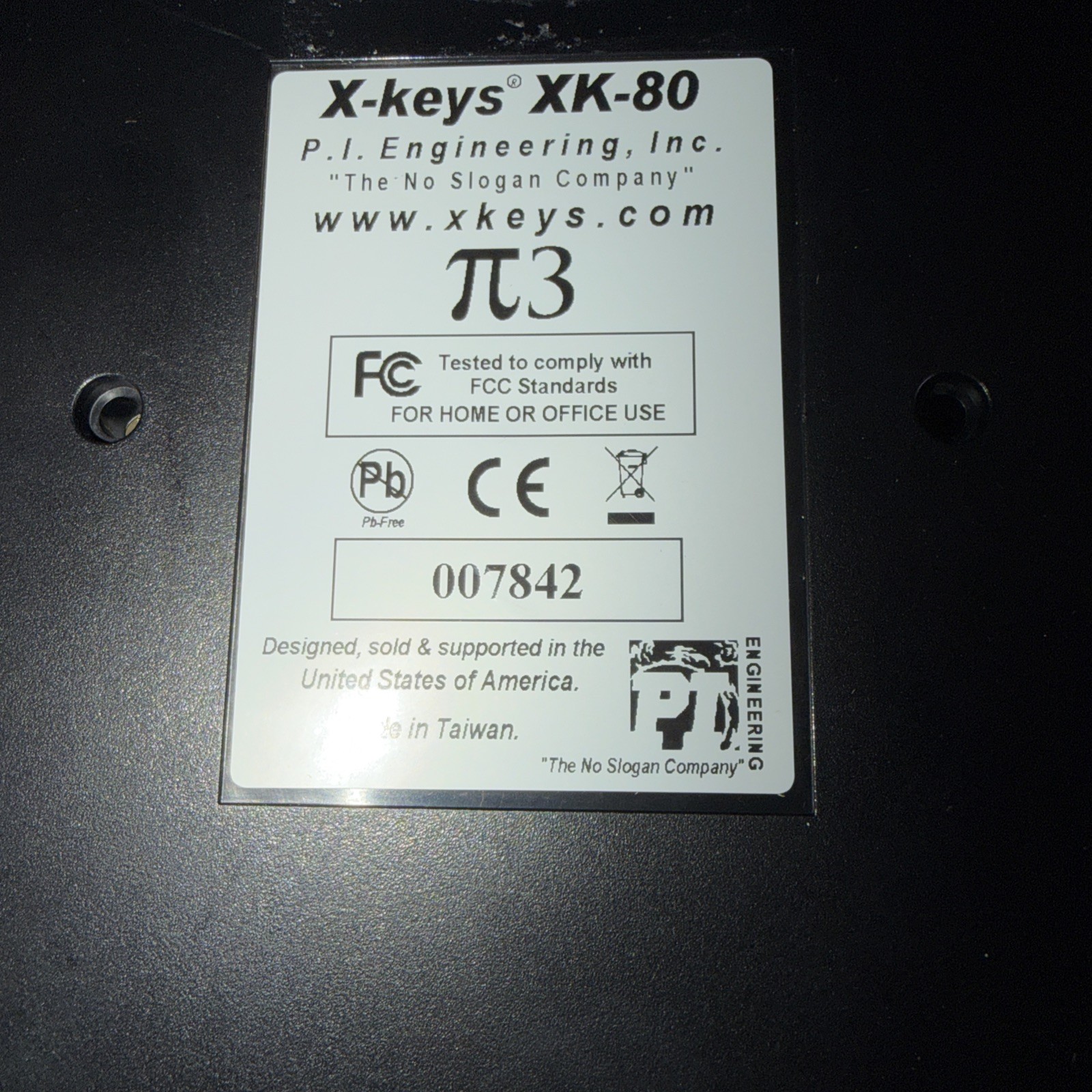 X-Keys XK-80 80-Keys USB Programmable Keyboard