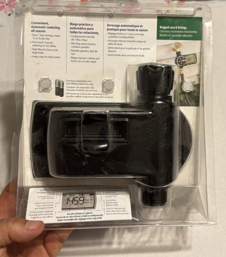 Rain Bird Easy-to-Program Hose End Sprinkler Timer Digital Automatic Watering