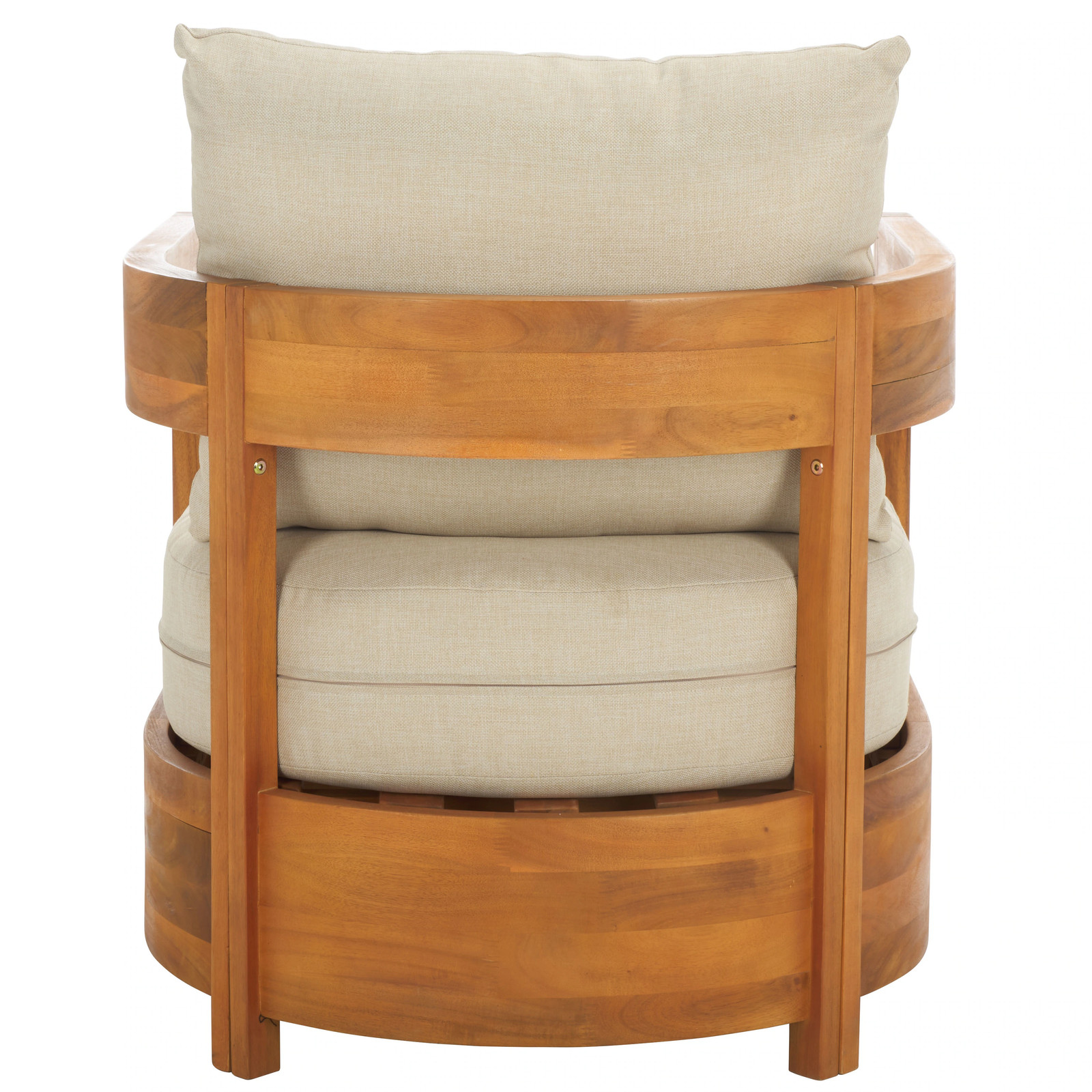 SAFAVIEH Outdoor Patio Furniture Kento Armchair (Set of 2) - 27"W x 29"D x 25"H
