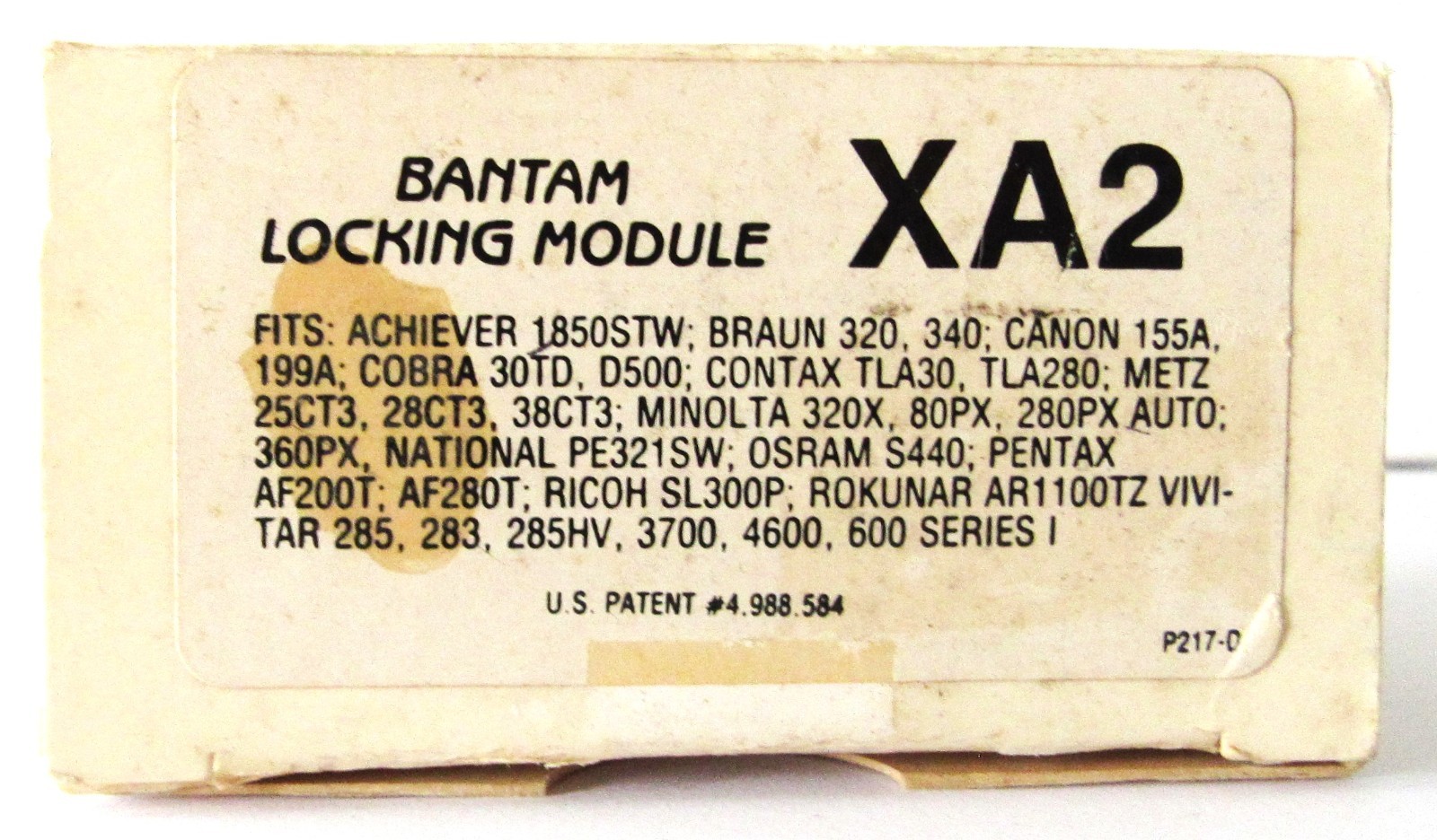 Quantum Bantum Locking Module XA2