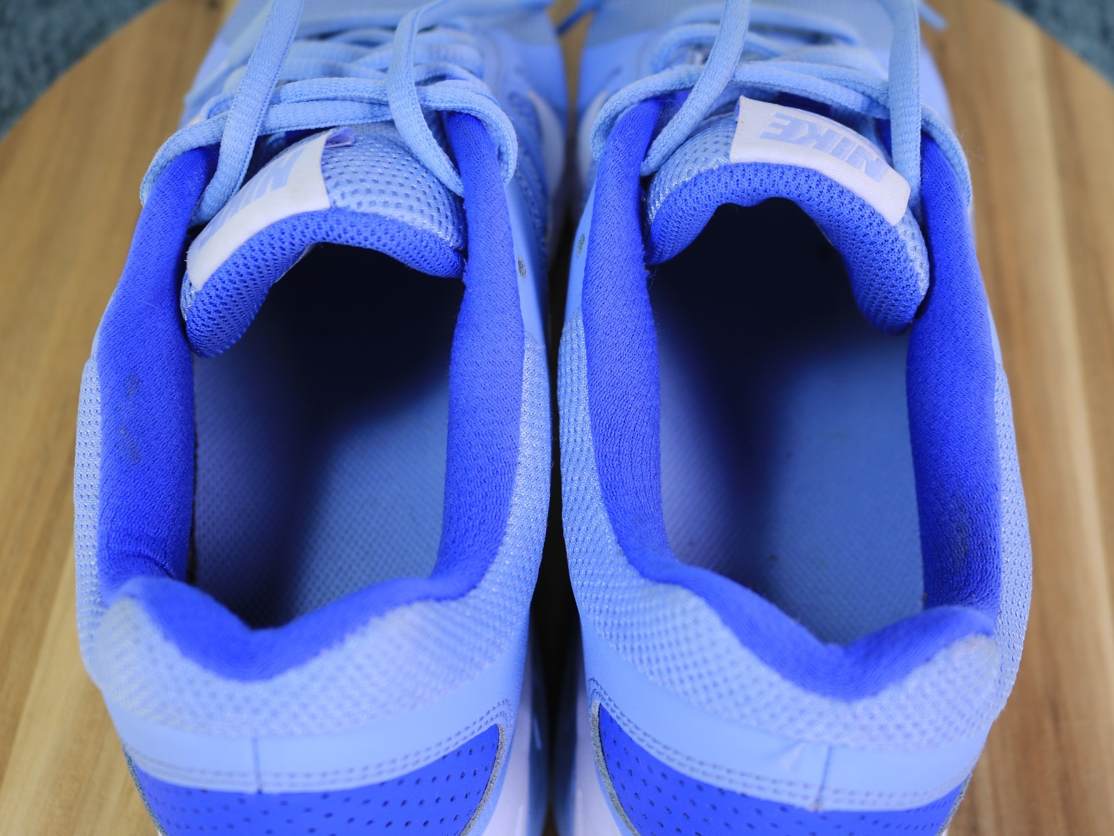 Nike Dart XII Shoes Blue White Running Sneakers Gym Sport 831535-403 Women Sz 11