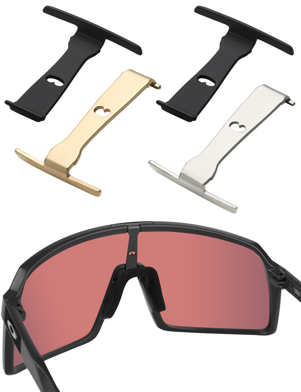 Replacement Wicket for Oakley Sutro OO9406/Sutro Asian Fit OO9406A/Sutro S 9462