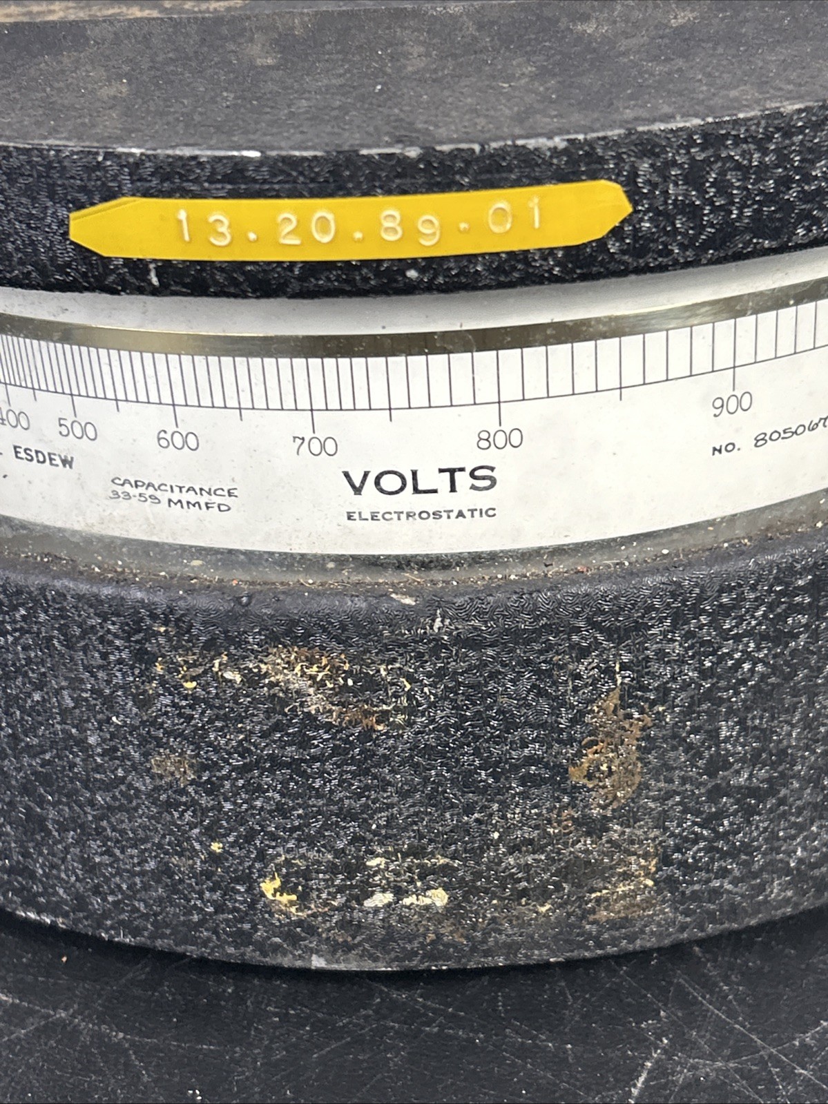 Sensitive Research Electrostatic Voltmeter ESDEW 0-1000 Panel Mount