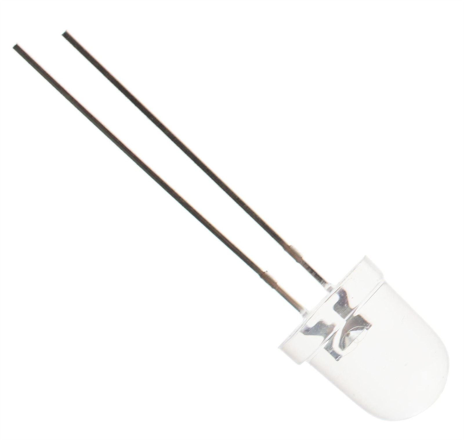 10 x Yellow 8mm LED Diode Light Bulb