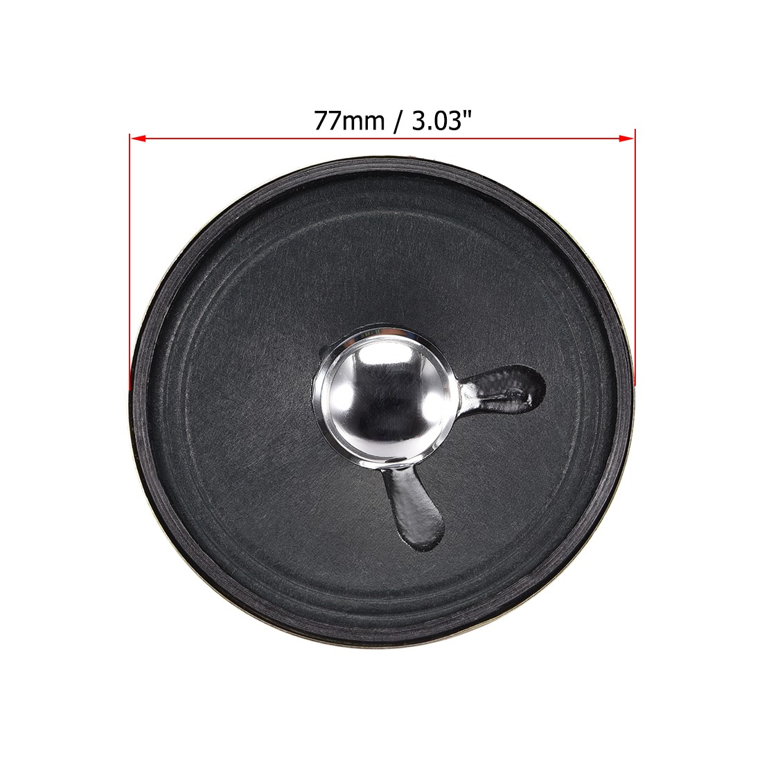 3W 8 Ohm Micro Internal Speaker Magnet Loudspeaker 77mm Dia 4pcs