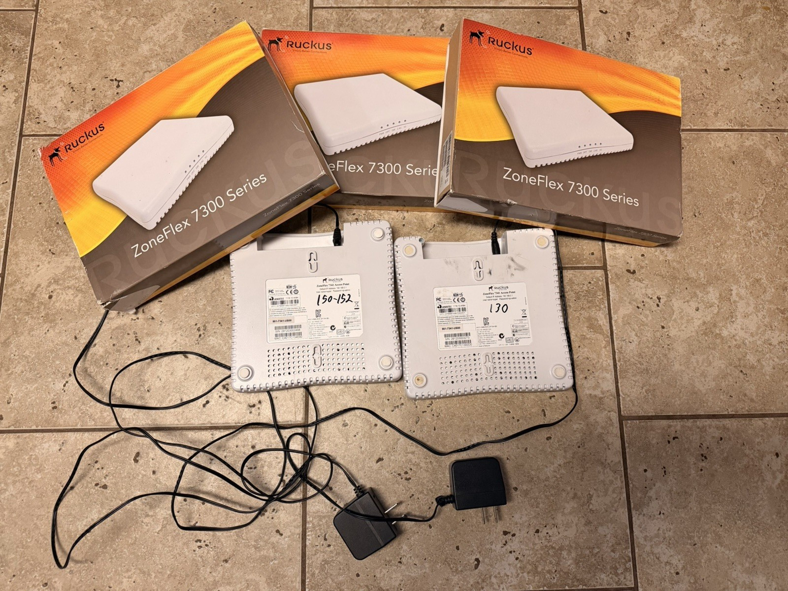 Ruckus ZoneFlex 7363 & 7341 Wireless Access Points LOT