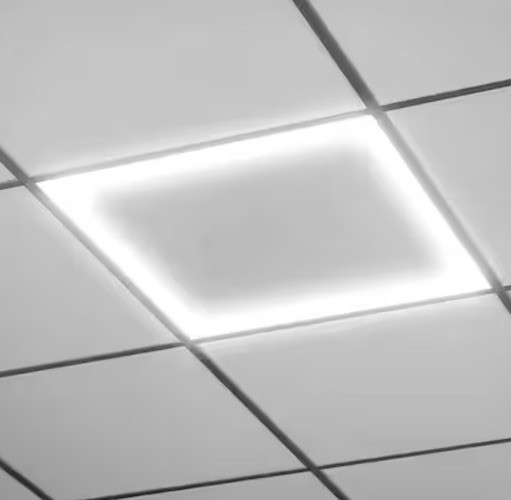 Metalux 2x2 ft Selectable 4500/3200/2000 lumens Integrated LED Slim Frame Panel