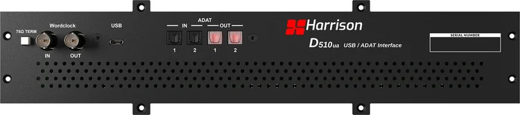 Harrison Audio D510ua USB/ADAT Audio Interface