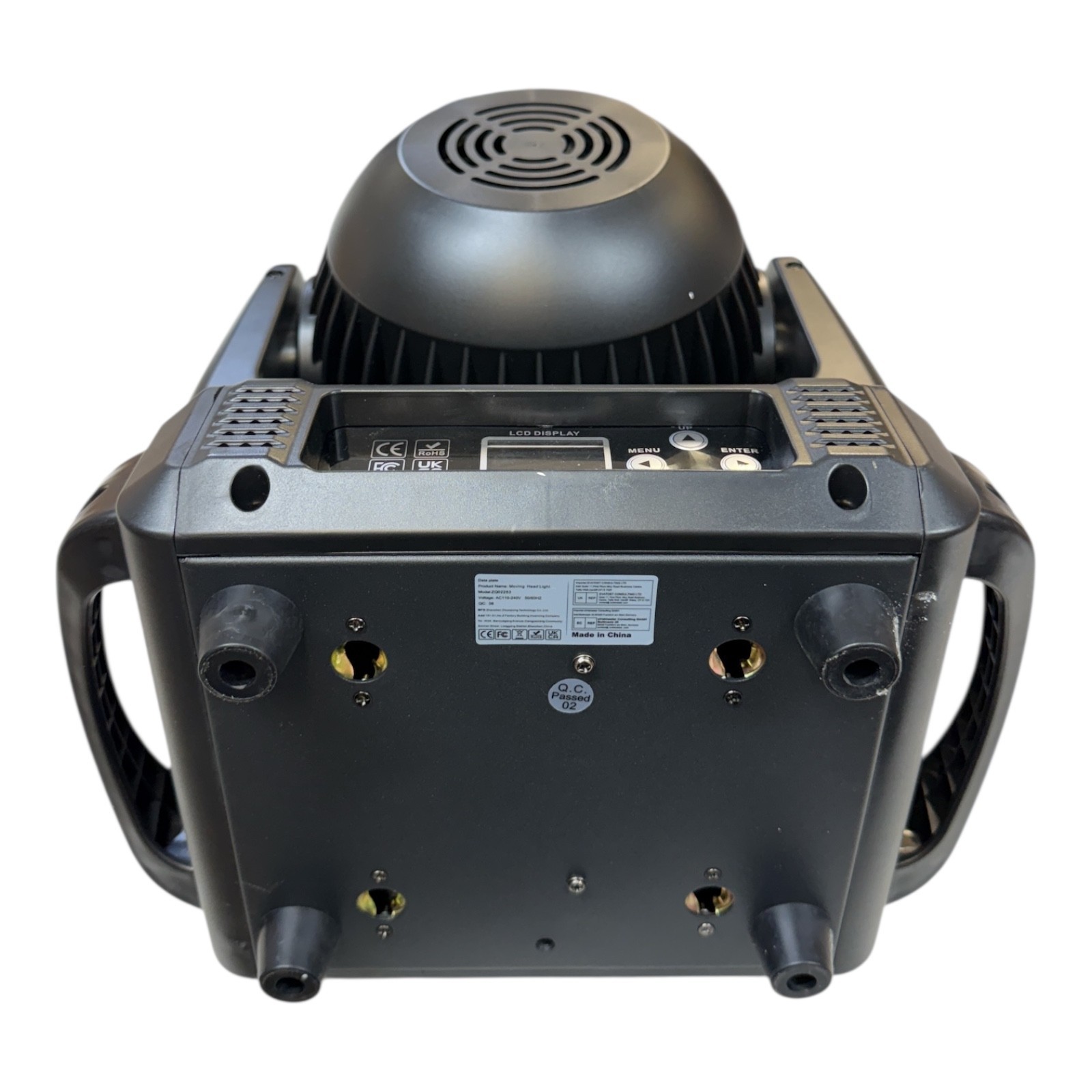 DMX 19x15W RGBW 4-in-1 LED Wash Zoom Moving Head Beam Light DJ Party Stage Light