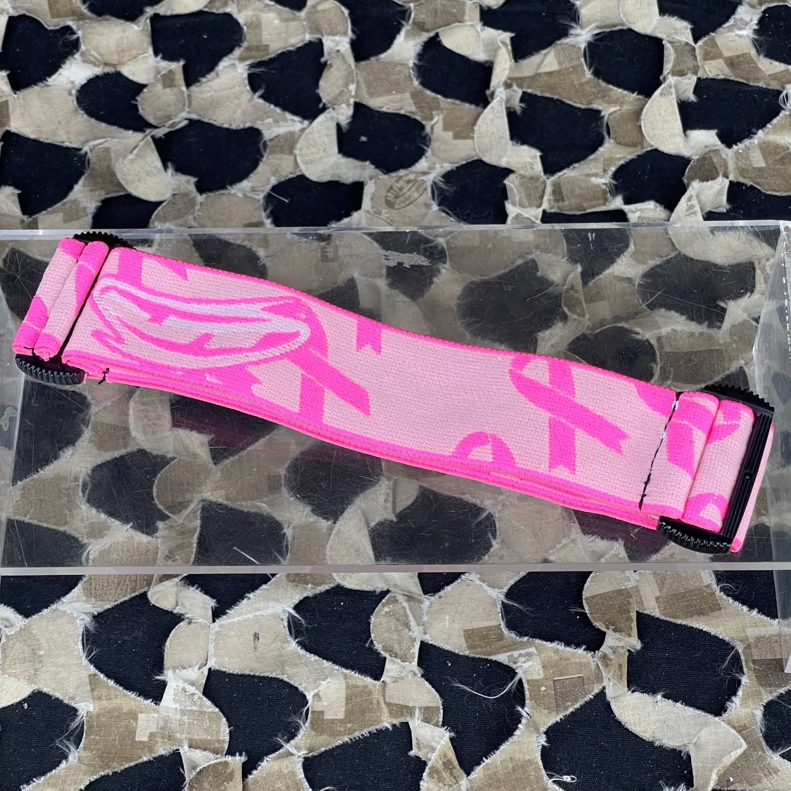 NEW JT ProFlex X/ProFlex Authentic Woven Goggle Strap - Breast Cancer Awareness
