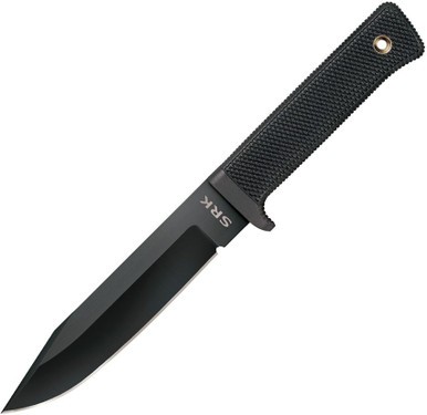 COLD STEEL SRK / 10.75" OVERALL / 6" BLADE / SK-5 W/ BLACK TUFF-EX FINISH / 4.7