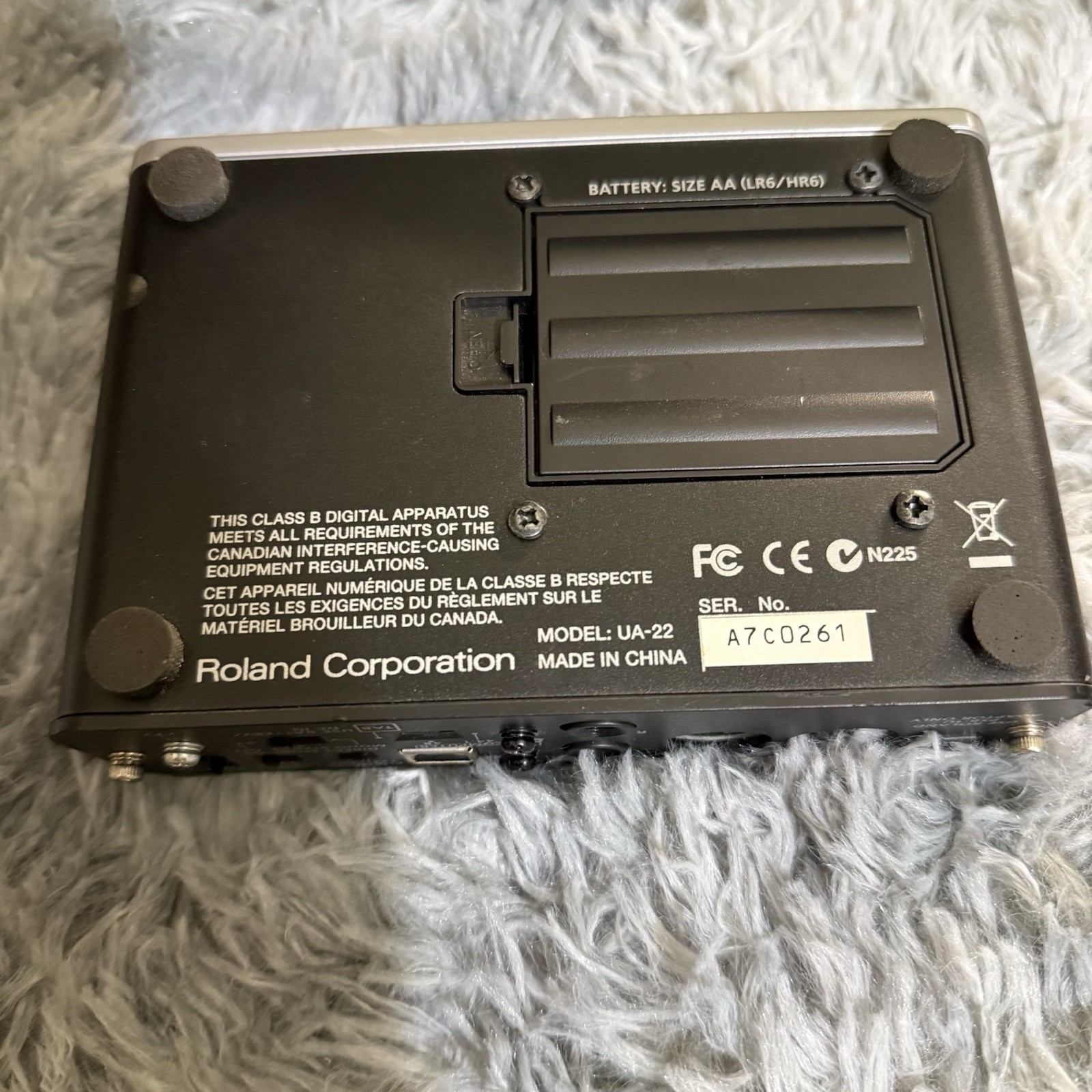 Roland UA-22 Duo-Capture EX Audio MIDI Interface 24 Bit Digital