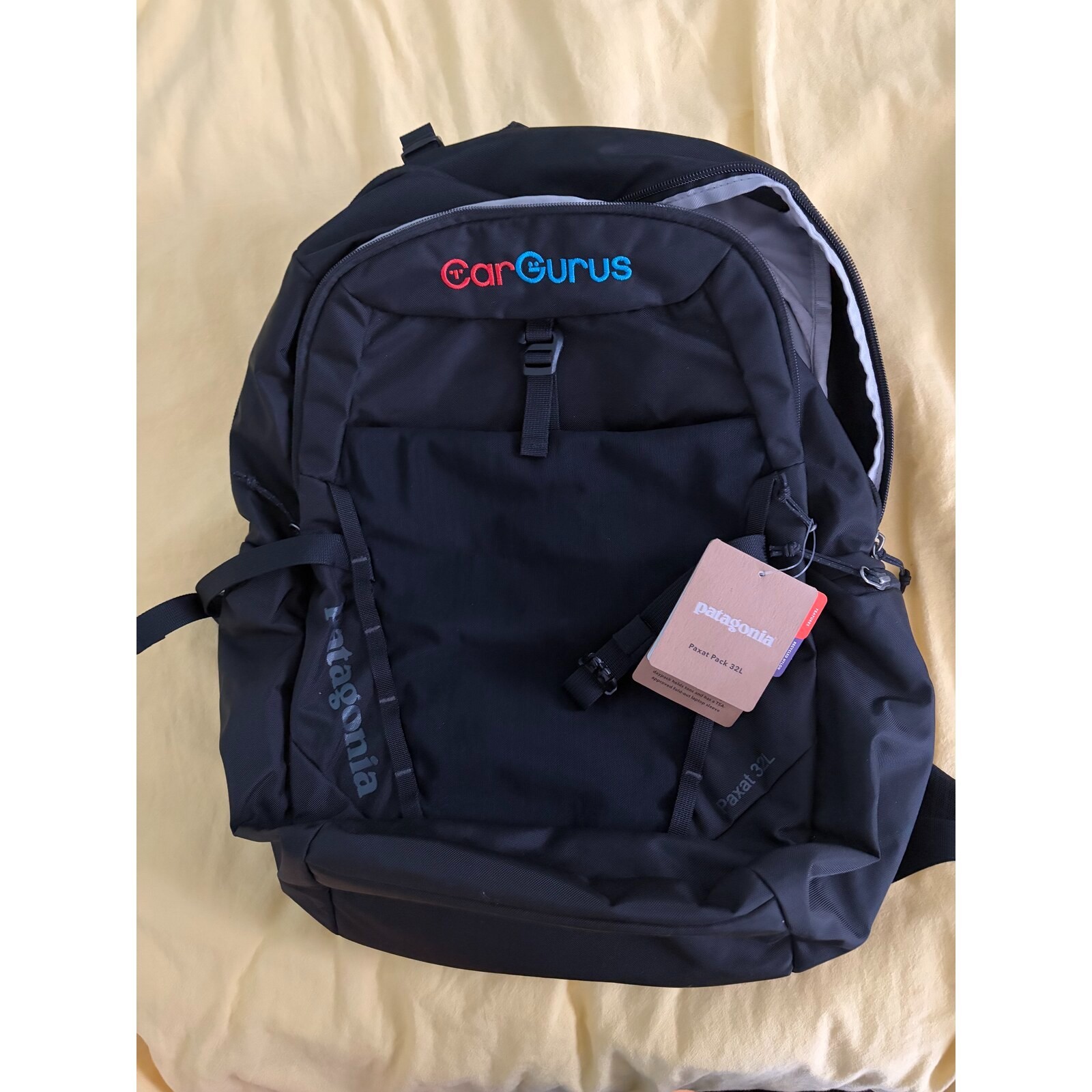 Patagonia Paxat Pack 32L Backpack Black NWT Laptop Daypack Travel Recycled Nylon