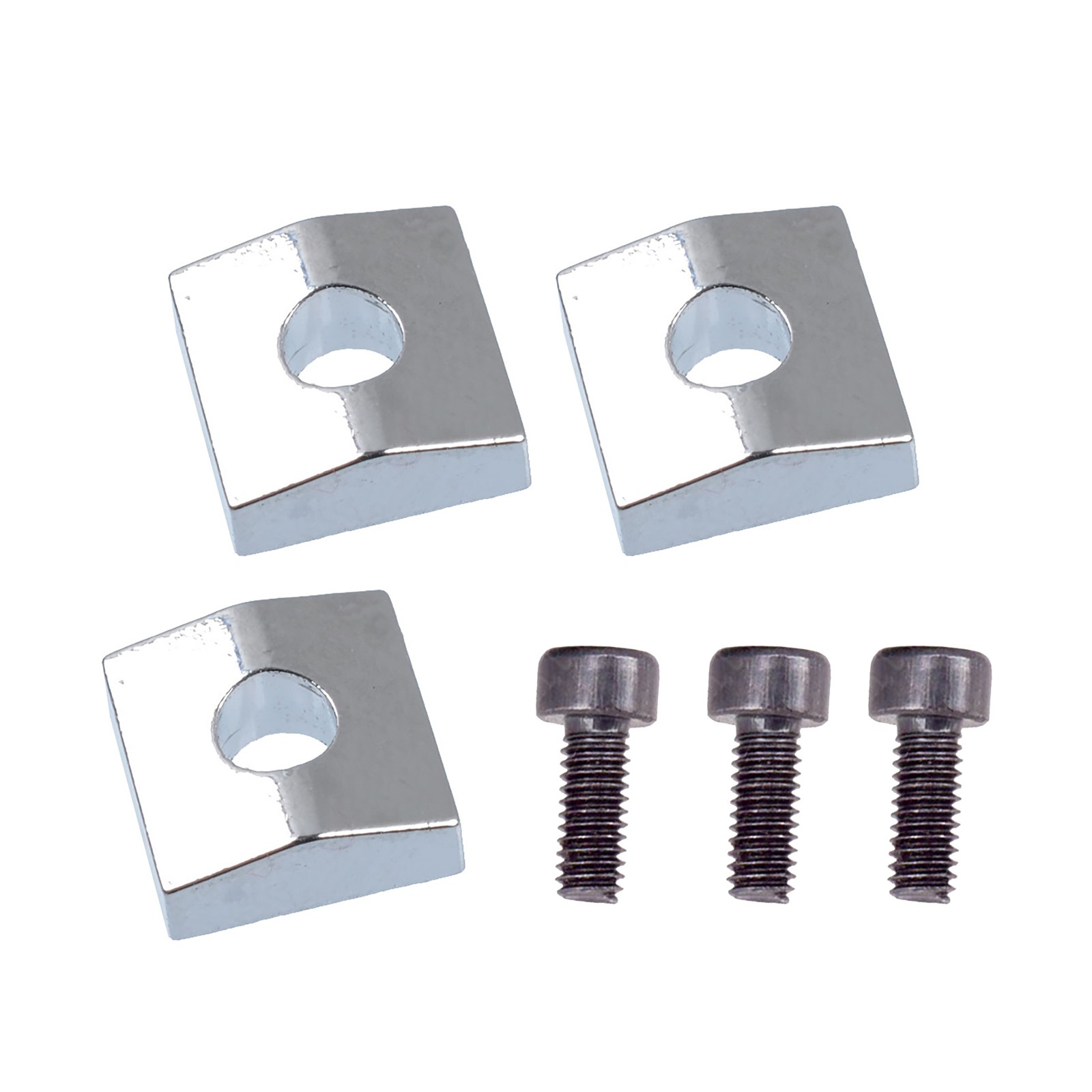3Set Nut Blocks & Screws Kit For Electric Guitar Tremolo Bridge Strings Locking