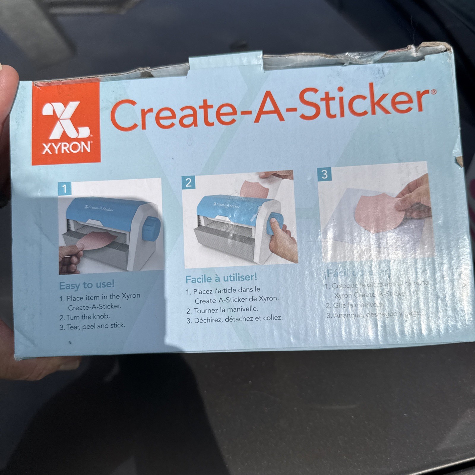 Xyron Create-A-Sticker, Mini, 5" Sticker and Label Maker Machine
