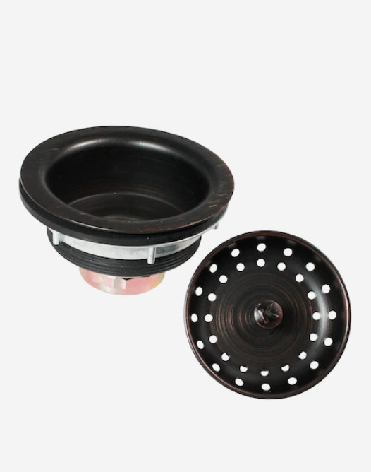K5435VB Keeney 3.5-in Oil-Rubbed Bronze Stainless Steel Rust Resistant Strainer
