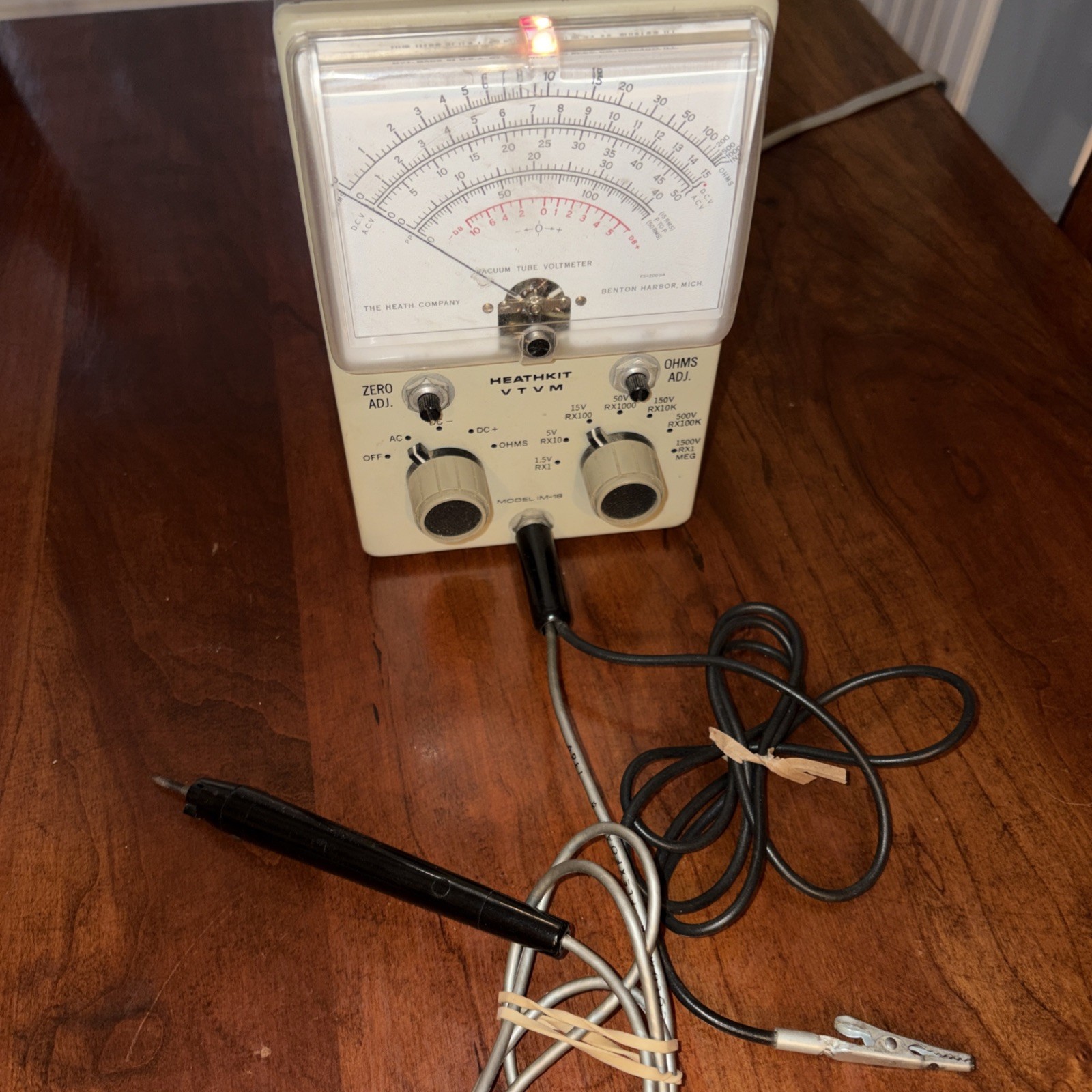 Heathkit VTVM IM-18 Working!