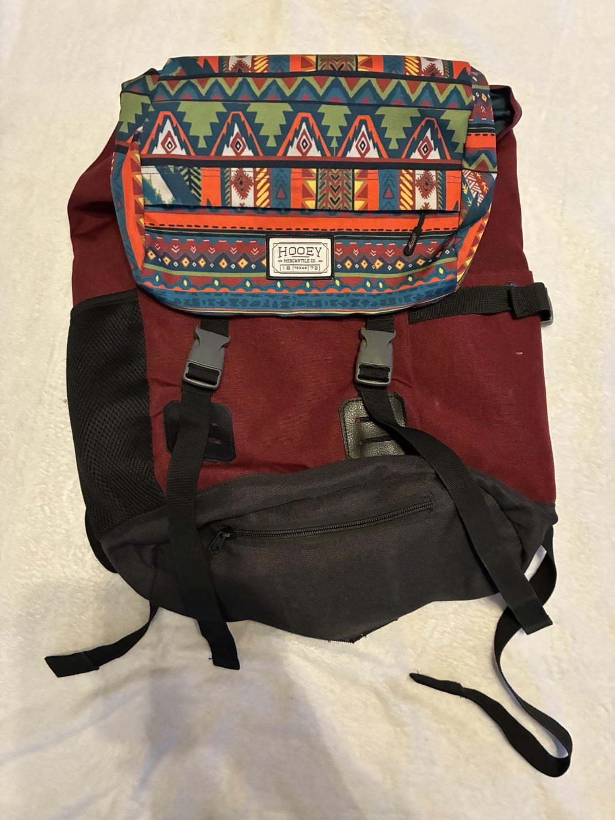 Hooey Backpack Multi Color Design Camping Hiking