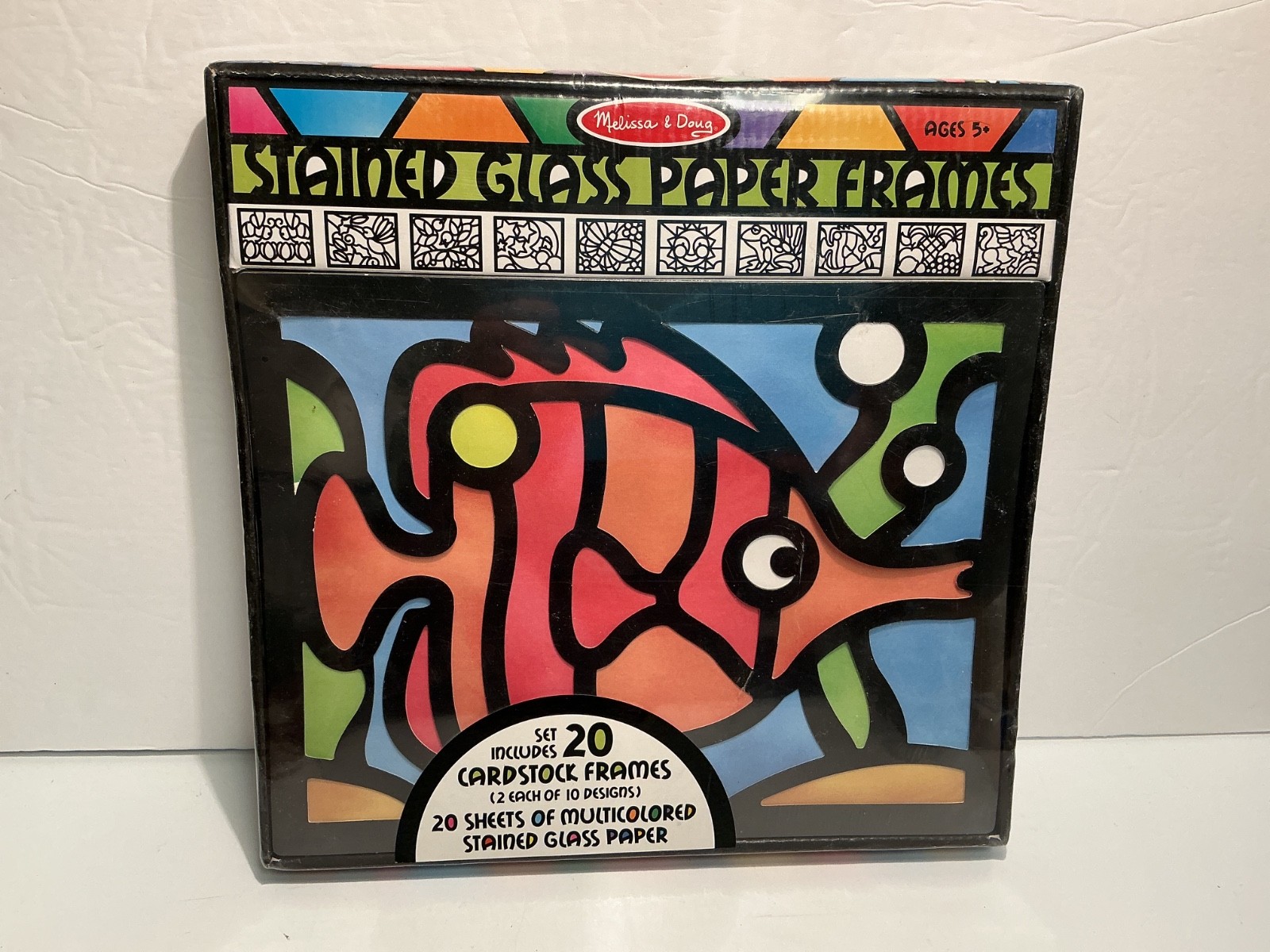 Melissa & Doug Stained Glass Paper Frames (BRAND NEW)