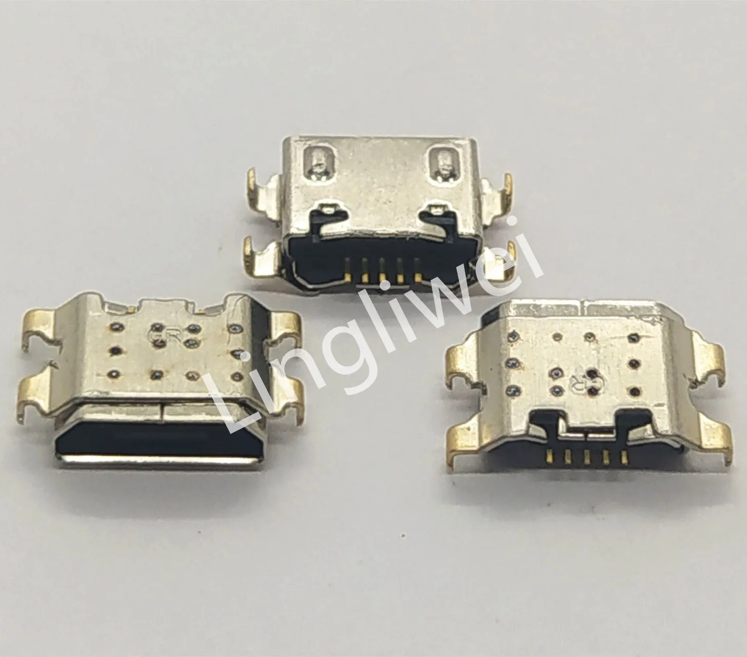 20x Micro USB Charging Port Connector Dock Jack Socket Replacement Repair Part